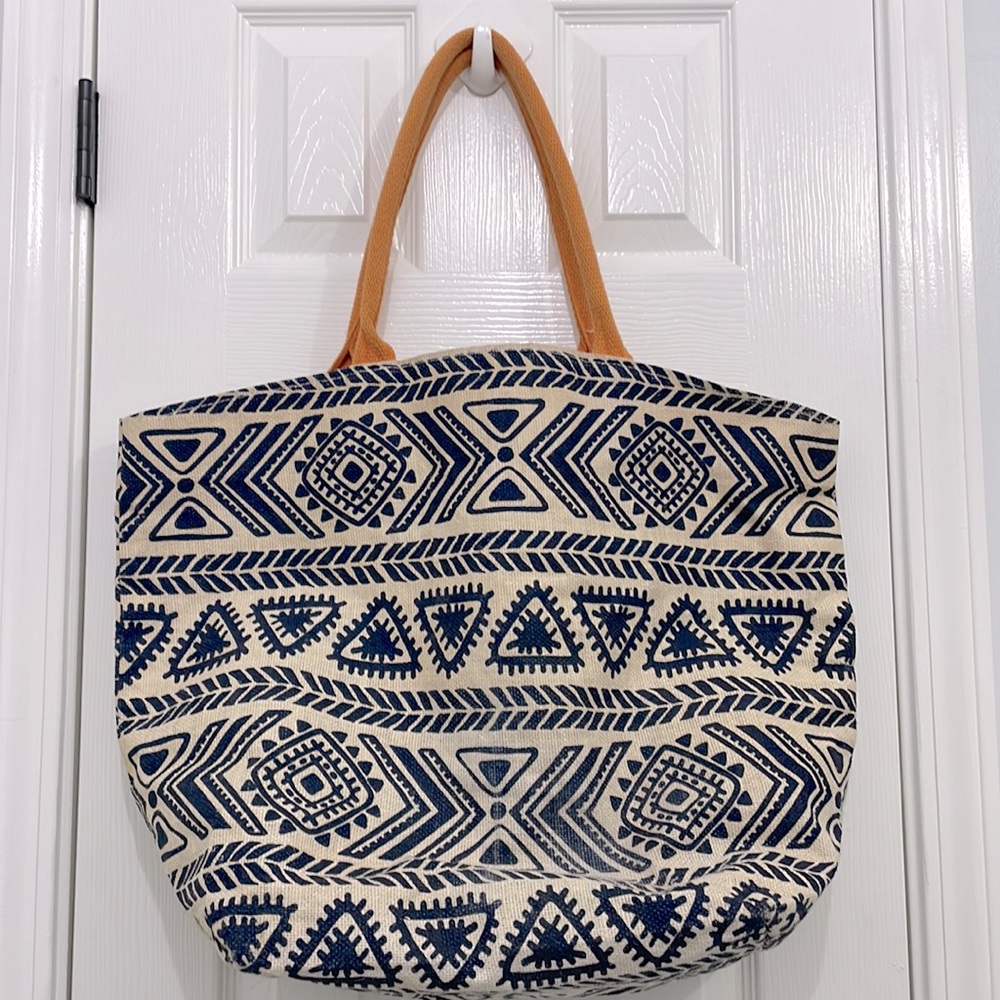 Boho beach bag. Used